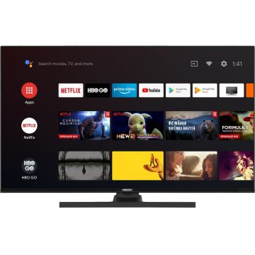 Televizor LED Horizon Smart TV Android QLED 43HQ8590U/B Seria HQ8590U/B 108cm negru 4K UHD HDR