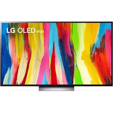 Televizor LED LG Smart TV OLED55C21LA Seria C2 evo 139cm gri-negru 4K UHD HDR Televizor LED LG Smart TV OLED55C21LA Seria C2 evo 139cm gri-negru 4K UHD HDR
