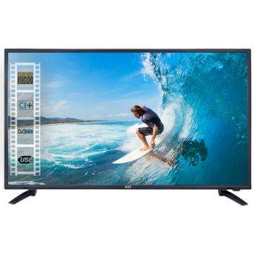 Televizor Led Marca Nei, Diagonala 40 Inch / 100 Cm, Rezolutie Full Hd, Sunet Stereo, Conectivitate Usb, Vga, Hdmi, Design Modern, Culoare Negru