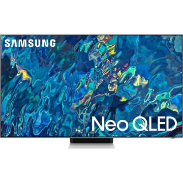 Televizor LED Samsung Smart TV Neo QLED QE55QN95B Seria QN95B 138cm argintiu 4K UHD HDR