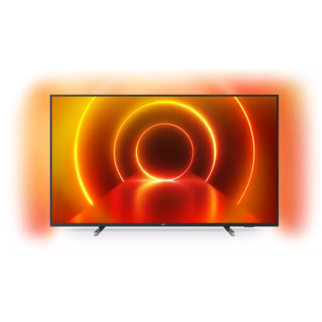 Televizor Led Smart Tv 4k Uhd, P5 Perfect Picture, Diagonala 50inch (126cm), Ambilight, Alexa Integrat, Pauza Tv, Youtube/netflix, Quadcore, 3840 X 2160, Negru