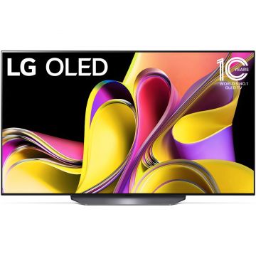 Televizor LG OLED OLED65B33LA, 164 cm, Smart, 4K Ultra HD, 100 Hz,(Model 2023),  Clasa F