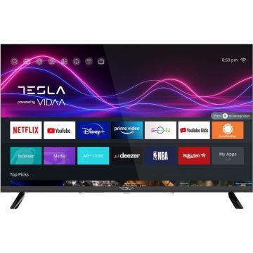 Televizor Smart LED Tesla 32M325BHS, 80 cm, HD, Clasa F, Negru