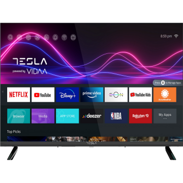 TESLA Televizor Tesla LED 32M325BHS, 81 cm, Smart, HD, Clasa F, Negru
