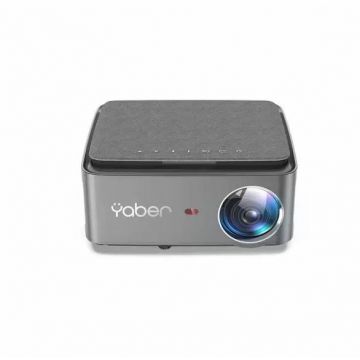 Videoproiector Yaber Buffalo U6 Pro, Wi-Fi, 1920x1080, 500  ,BT5.1, gri