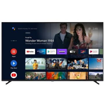 AIWA Televizor QLED AIWA 165 cm, QLED-865UHD-SLI, Ultra HD 4K, Smart TV, Chromecast, WiFi, Negru