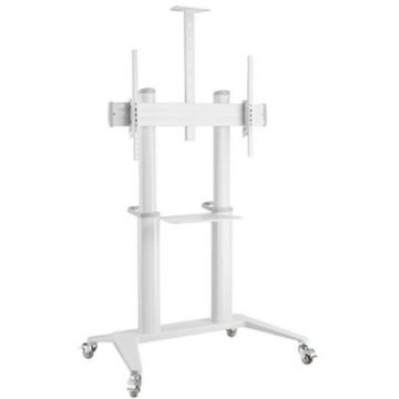 Blackmount Stand TV Blackmount T150W, 70-120inch,  140 kg, Alb
