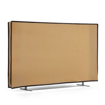 Husa Kwmobile pentru televizor de 24 inch, Maro/Negru, Plastic, 60367.11