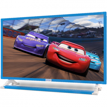 KIVI Televizor Smart Android pentru copii KIVI - KidsTV, 32'', 80 cm, Full HD, lumina albastra scazuta, Albastru-Alb