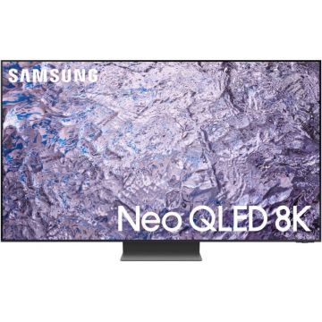Samsung Televizor LED Samsung Smart TV Neo QLED 65QN800C, 163cm, 8K UHD HDR, Gri-Negru