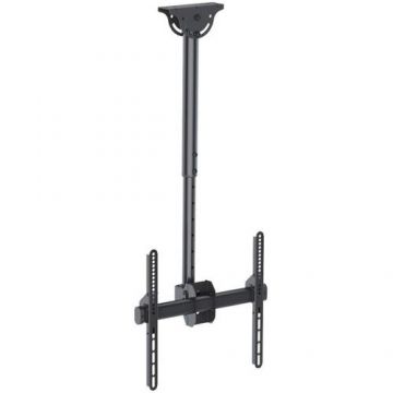 Suport TV pentru tavan Techly ICA-CPLB944S, 32 - 55 inch, 50 kg, Negru