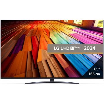 Televizor Smart LG 65UT81003LA, 165 cm, Ultra HD 4K, Clasa F