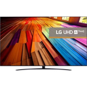 Televizor Smart LG 86UT81003LA, 218 cm, Ultra HD 4K, Clasa F