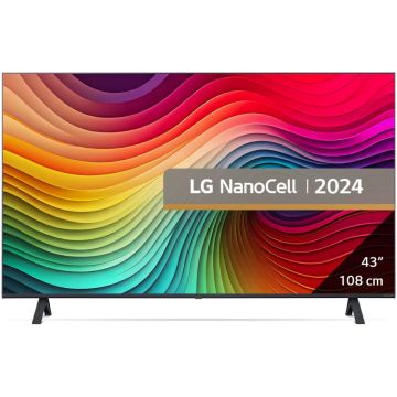Televizor Smart LG NanoCell 43NANO81T3A, 108 cm, Ultra HD 4K, Clasa G