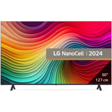 Televizor Smart LG NanoCell 50NANO81T3A, 126 cm, Ultra HD 4K, Clasa G