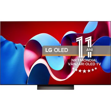 Televizor Smart OLED LG 77C41LA, 195 cm, Ultra HD 4K, Clasa F