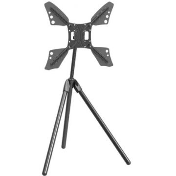 Barkan Suport tripod portabil de podea pentru tv barkan 13 - 83 vesa 600x400mm max 50kg, Negru