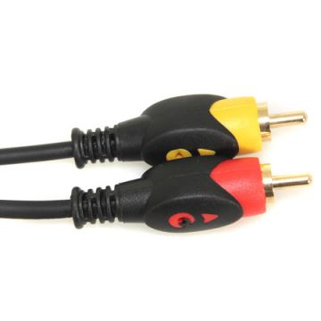 Cablu Audio RCA Gold 3m, 2RCA-2RCA