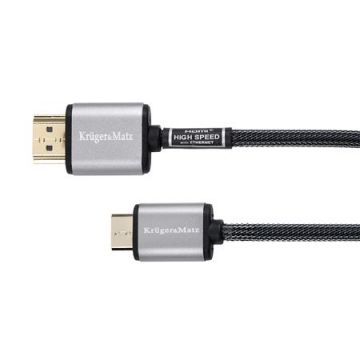 Cablu HDMI A-HDMI C 1.8m Kruger&Matz - specificatii și preț
