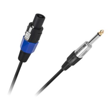 Cablu HQ microfon jack speakon 6.3 tata 10m