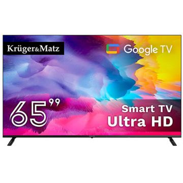 Televizor LED KM0265UHD-SA Smart Ultra HD GoogleTV 65Inch 165CM Negru