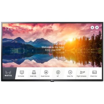 LG Televizor Hotelier LED LG 109 cm (43) 43US662H3, Ultra HD 4K, Smart TV, WiFi, CI, Negru