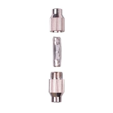 Prelungire Cablu Coaxial cu Conector Metalic