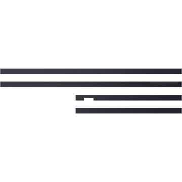 Rama pentru TV Samsung The Frame 32LS03, Stil modern, Negru Rama pentru TV Samsung The Frame 32LS03, Stil modern, Negru
