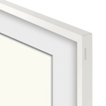 Rama pentru TV Samsung The Frame 50LS03A, Model 2021, Stil modern, Alb