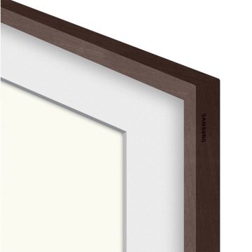 Rama pentru TV Samsung The Frame 55LS03A, Model 2021, Stil modern, Maro Rama pentru TV Samsung The Frame 55LS03A, Model 2021, Stil modern, Maro