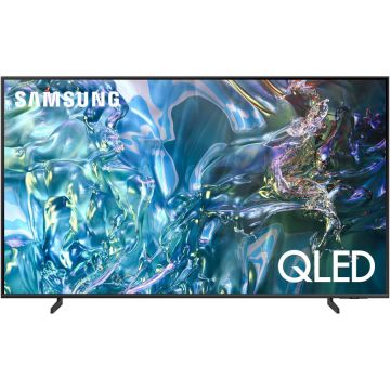 Samsung Televizor SAMSUNG QLED 65Q60D, 163 cm, Smart, 4K Ultra HD, Clasa E, Negru