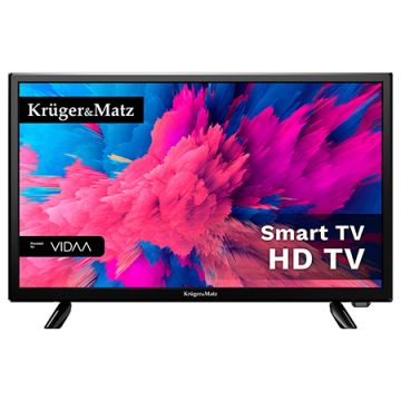 Smart TV LED HD 24inch 61cm Vidaa 220v Kruger&matz.