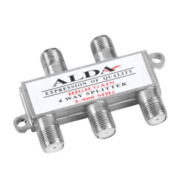 Splitter 4 Cai Marca ALDA, Frecventa 5 - 900 MHz