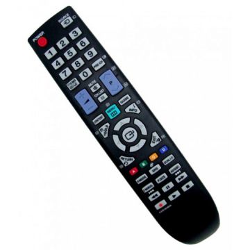 Telecomanda pentru Televizoarele Samsung, Functionare 2 x AAA, ABS, Negru