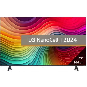 Televizor LED LG Smart TV 65NANO81T3A Seria NANO81 164cm 4K UHD HDR