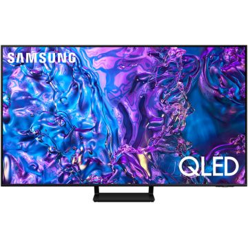 Televizor LED Samsung Smart TV QLED QE55Q70D Seria Q70D 138cm negru 4K UHD HDR