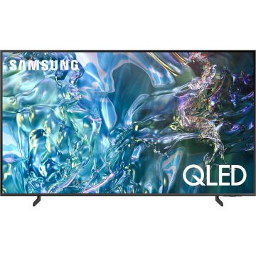 Televizor Smart QLED Samsung 55Q60D, 138 cm, Smart, Ultra HD 4K, HDR, Clasa E