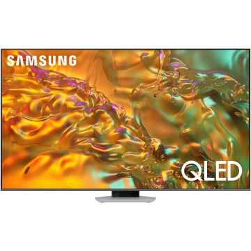 Televizor Smart QLED Samsung 55Q80D, 138 cm, Ultra HD 4K, Clasa F
