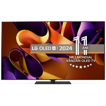 LG Televizor LG OLED evo OLED55G43LS, 139 cm, Smart, 4K Ultra HD, 100 Hz, Clasa F, Negru