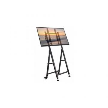 Stand TV mobil pe roti TECHLY ICA-TR40, 23inch-55inch, 35 Kg (Negru)