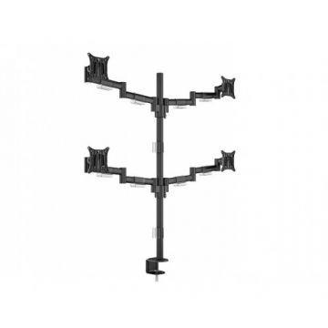 Suport 4 Monitoare MB-5891 15-30inch Max 8kg / Ecran Negru