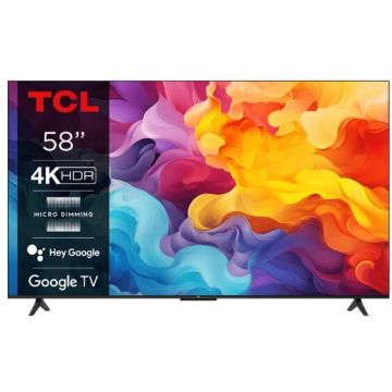 TCL Televizor LED TCL 147 cm, 58, 58V6B, Ultra HD 4K, Smart TV, WiFi, CI