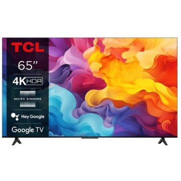 TCL Televizor LED TCL 165 cm (65) 65V6B, Ultra HD 4K, Smart TV, WiFi, CI