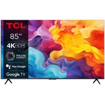 Televizor 85V6B LED 4K Ultra HD 85'' 216Cm Smart Google TV Clasa F Negru