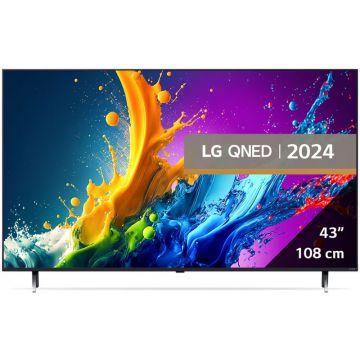 Televizor LED LG Smart TV 43QNED80T3A Seria QNED80 108cm 4K UHD HDR