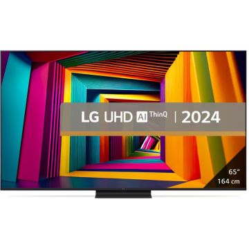 Televizor LED LG Smart TV 65UT91003LA Seria UT91 164cm gri inchis 4K UHD HDR