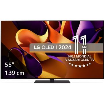 Televizor LED LG Smart TV OLED55G43LS Seria evo G4 139cm 4K UHD HDR