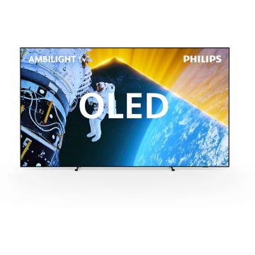 Televizor LED Philips Smart TV 77OLED819/12 Seria OLED819/12 194cm 4K UHD HDR Ambilight pe 3 laturi