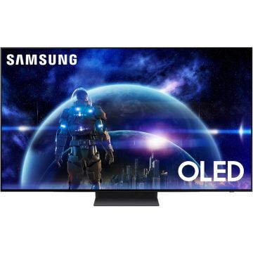 Televizor LED Samsung Smart TV OLED QE48S90D Seria S90D 120cm negru 4K UHD HDR