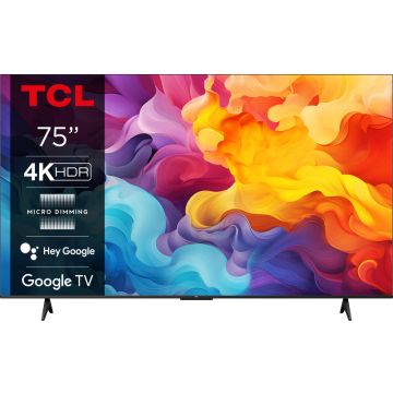 Televizor LED TCL Smart TV 75V6B Seria V6B 189cm 4K UHD HDR
